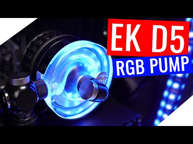 EK-XTOP Revo D5 RGB Pump Install (Water Cooling a Computer Part 3)