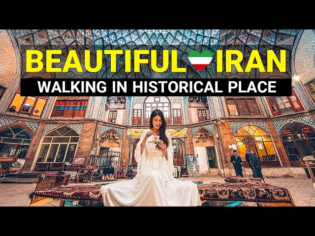 IRAN VLOG - Walking In Historical Place | Kashan / بازار سنتی کاشان ایران
