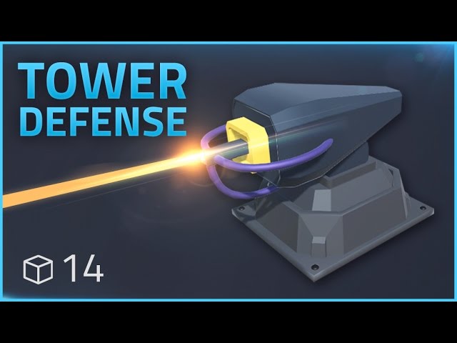 How to make a Tower Defense Game (E14 LASER BEAMER) - Unity Tutorial