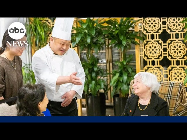U.S. Treasury Secretary Janet Yellen's trip to China goes viral