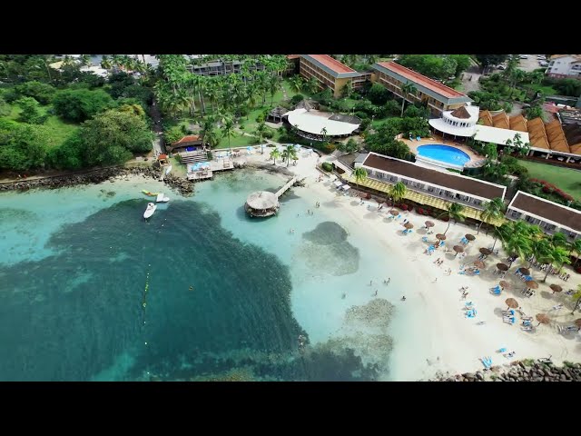 🌴Caribbean Martinique 📍 Best Beaches  Pointe du Bout, Les Trois-Îlets 🎵 Deep House - Drone 4K
