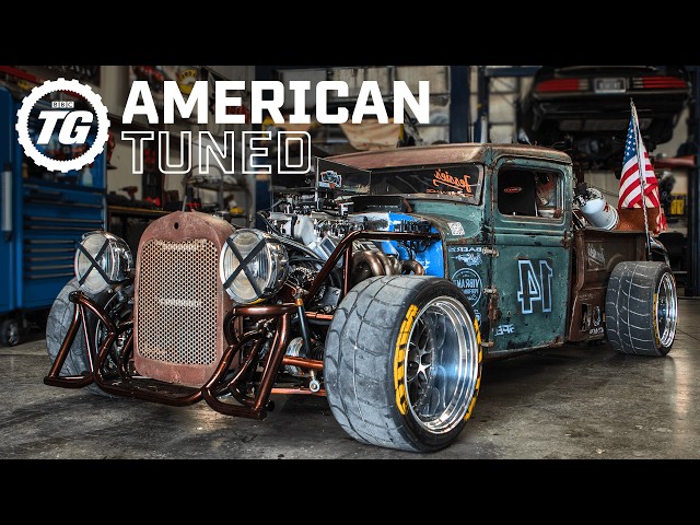 1000bhp AWD Burnout Monster: the NASROD | American Tuned Ft. Rob Dahm