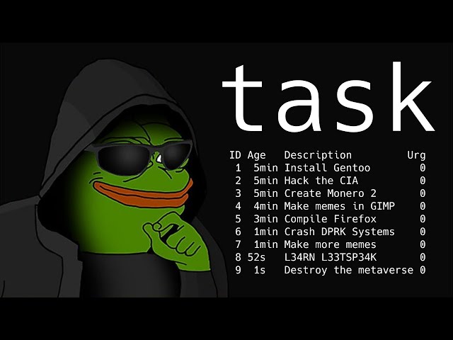 To-Do Lists for Hackers! (Taskwarrior)