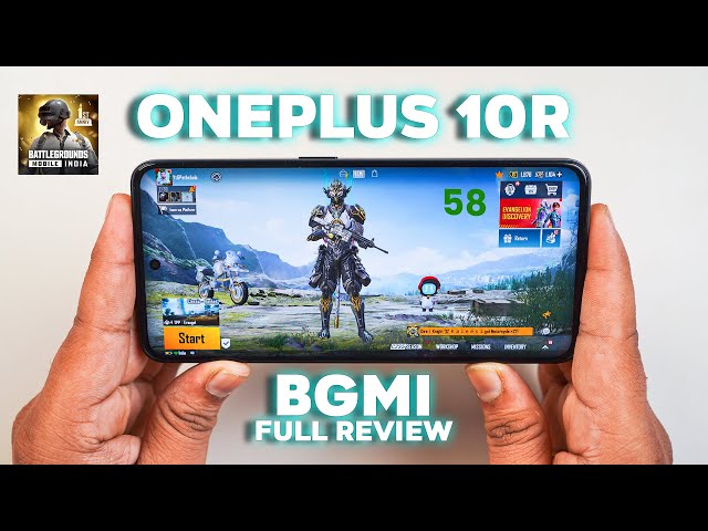 60FPS Oneplus 10R Pubg Test with FPS Meter - After New Updates