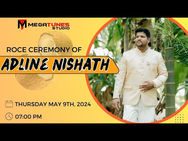 🔴🅻🅸🆅🅴  | Roce Ceremony of Adline Nishath | Ranipura