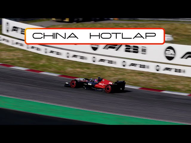 F1 23 China Hotlap (1:30.292) | 8 Tenths Faster Than Lap Record IRL! - 4K