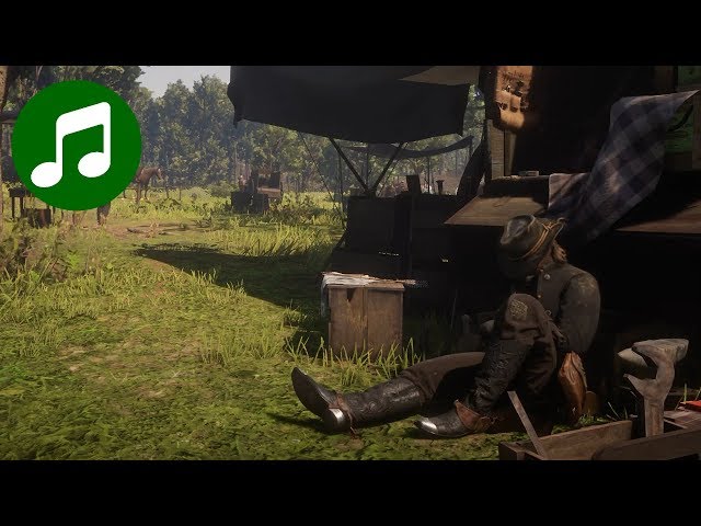 RED DEAD REDEMPTION 2 Ambient Music & Ambience 🎵 Nap at the Camp (RDR2 Soundtrack | OST)