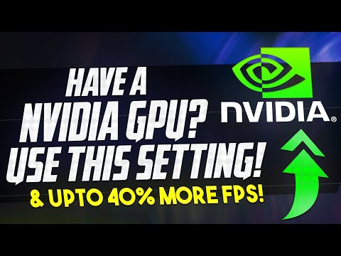 🔧 Increase FPS in ANY GAME using this NEW Nvidia Setting! *UPTO 30% MORE FPS* ✅