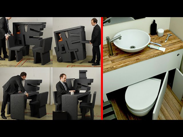 Ingenious Transformer Furniture | and Amazing Space Saving Design Ideas