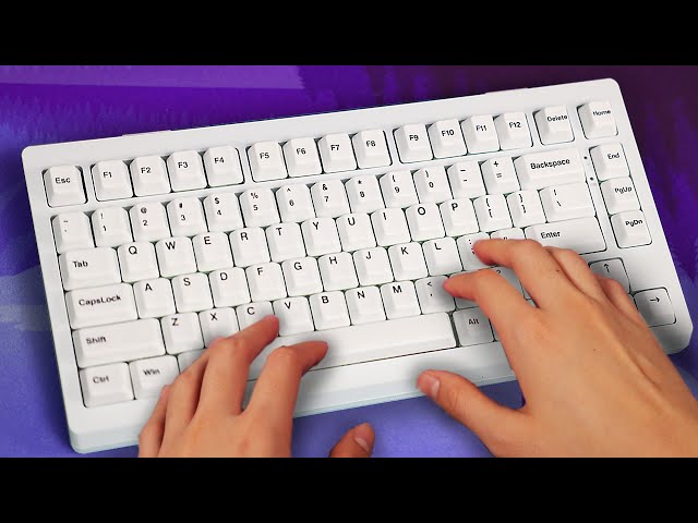 Get the most THOCK for the least effort with this keyboard