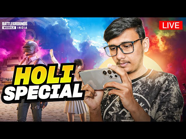 BGMI Holi Special with Galaxy S24 Ultra | #PlayGalaxy