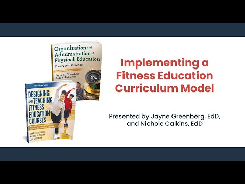 Implementing a Fitness Education Curriculum Model