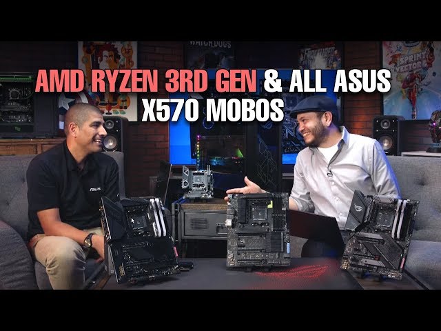 AMD Ryzen 3rd Gen & All ASUS X570 Motherboards Deep Dive