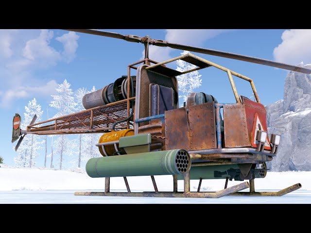 Rust - Новый вертолет! Attack Helicopter!