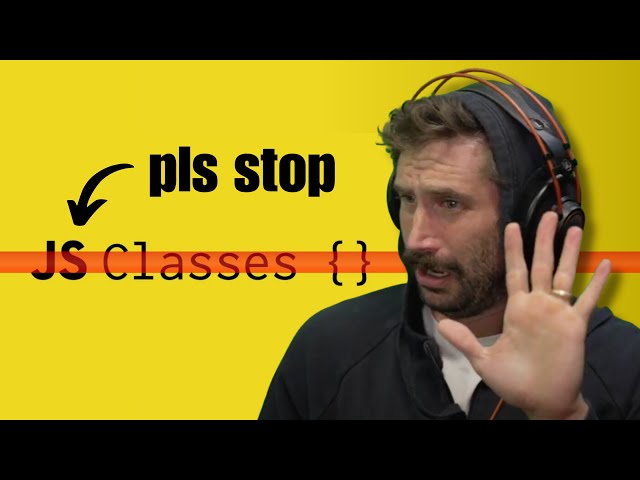 STOP Using Classes In JavaScript | Prime Reacts