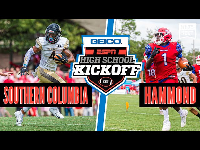 Southern Columbia (PA) vs. Hammond (SC) Football - ESPN Broadcast Highlights