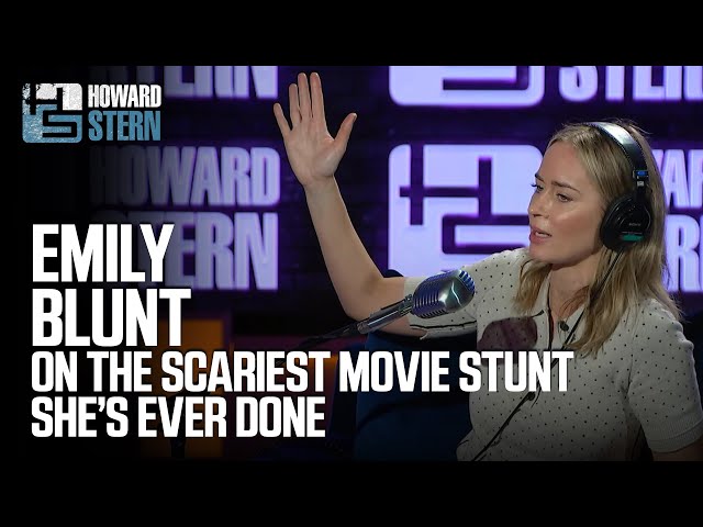 Emily Blunt Says This Movie Stunt Was the Scariest She's Ever Done