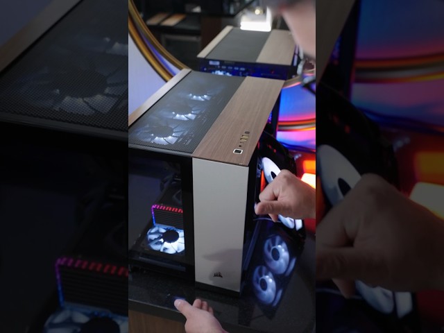 Check out the customization options for the new Corsair 2500x dual chamber case