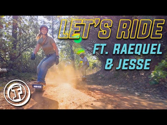 Girls can't shred? You're wrong and here's why // Onewheel Follow Me Series ft. Raequel and Jesse