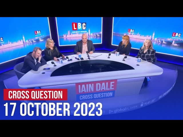 Iain Dale hosts Cross Question 17/10 | Watch Again