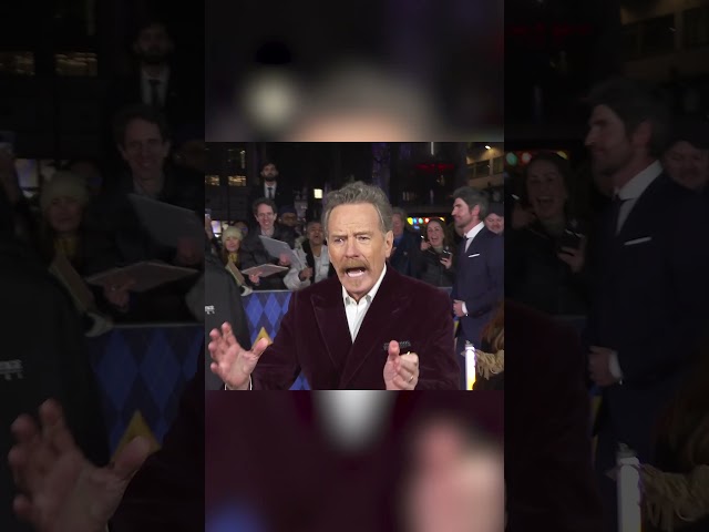 HILARIOUS! Bryan Cranston Almost Does interview... Then Doesn't
