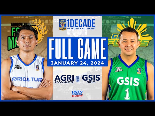 Agriculture Food Master vs GSIS Furies  FULL GAME – January 24, 2024 | UNTV Cup Season 10