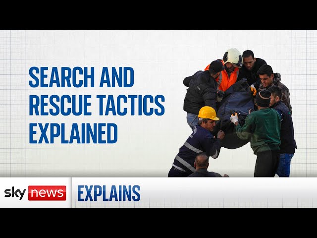 Turkey-Syria earthquake: Why the first 72 hours are crucial for search and rescue operations