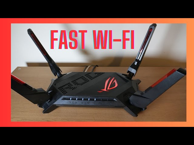 ASUS ROG Rapture GT AX6000 WiFi 6 Gaming Router Speedtest & Review