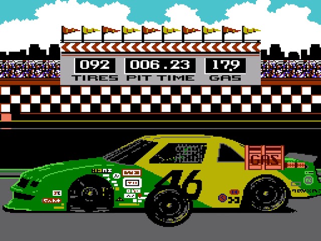 Days of Thunder NES (Unreleased Version) Gameplay