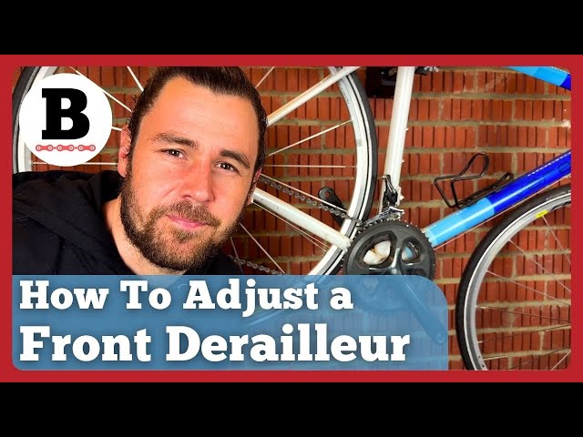 How To Adjust The Front Derailleur On A Bike