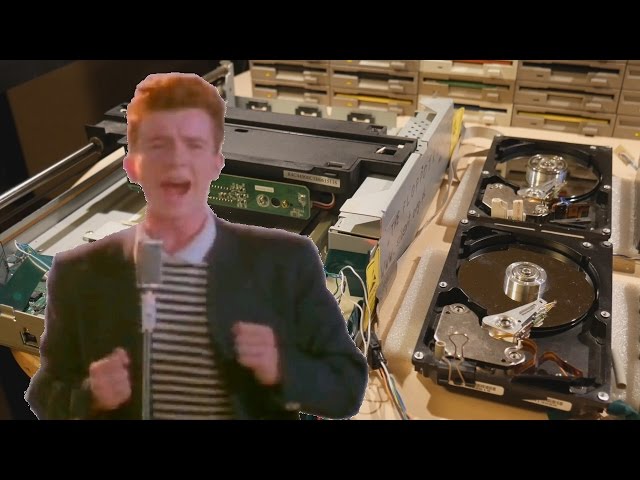 The Floppotron: Rick Astley - Never Gonna Give You Up