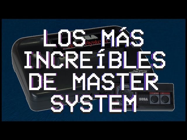 Los juegos que más y mejor exprimen la Master System (a nivel gráfico)