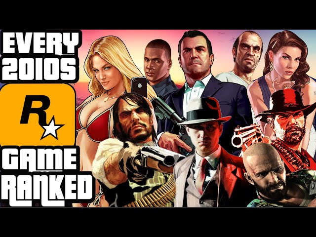 Ranking EVERY Rockstar Game From the 2010s WORST TO BEST (Top 6 Games Including GTA V!)