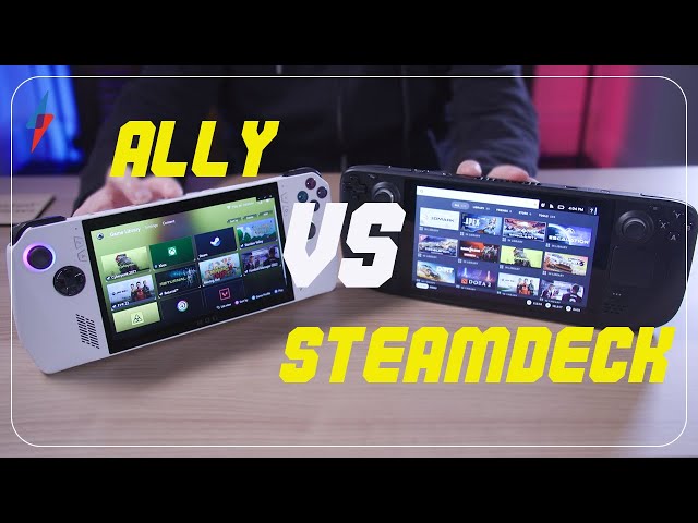 Steam Deck vs Asus ROG Ally: Which gaming handheld is better?