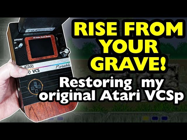 Original Atari 2600 VCS Portable Refurbishment