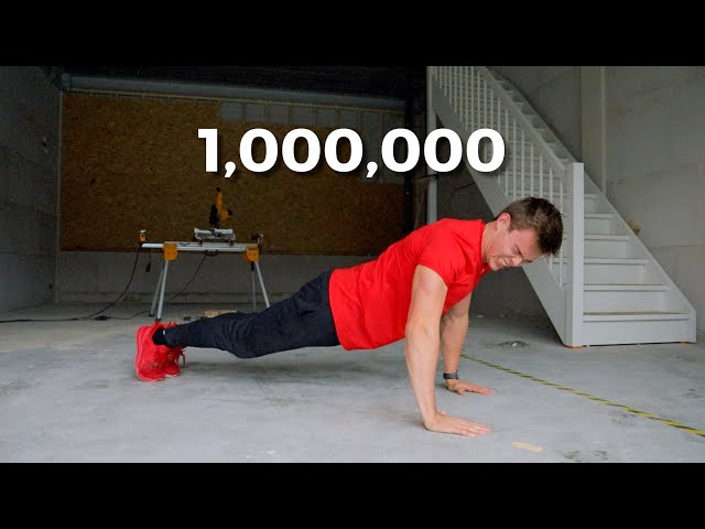 This is What 1,000,000 Push ups (in a row) Look Like