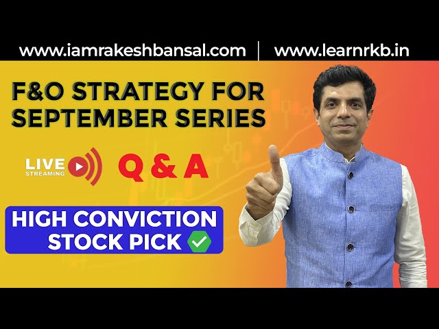 High Conviction Stock Pick   #livestream #questionanswer  #stockpicks  #tradingstrategy