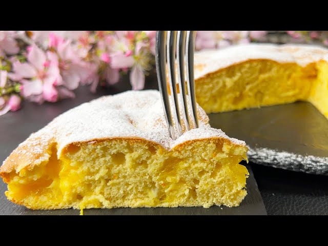 Only 4 ingredients!🍊 Classic Italian Orange Cake You'll bake this every day!