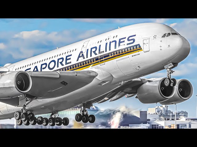 40 SUPER CLOSE UP TAKEOFFS and LANDINGS in 30 MINUTES | Melbourne Airport Plane Spotting [MEL/YMML]