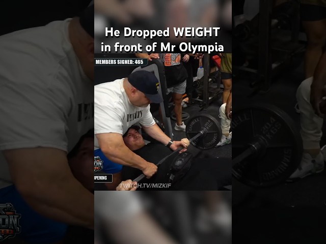 He FAILED in front of Ronnie Coleman…