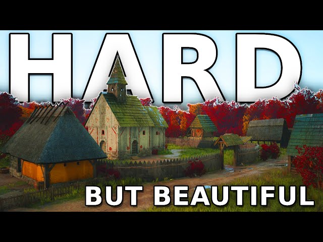 Manor Lords: Building Historical Villages On The HARDEST Difficulty!