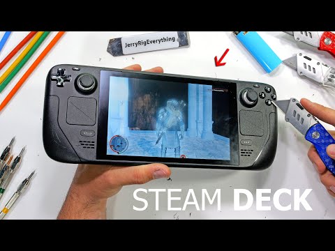 Steam Deck Durability Test! - Is the 'Upgraded Glass' Worth it?