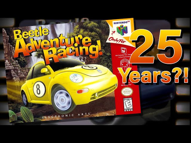 It's Beetle Adventure Racing's 25th Anniversary Today!