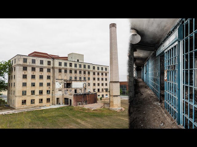 Exploring an ABANDONED Prison with Solitary Confinement | Ran into Homeless