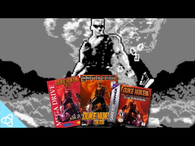 Duke Nukem 3D (Genesis, Game.com and GBA Gameplay) | Demakes #24
