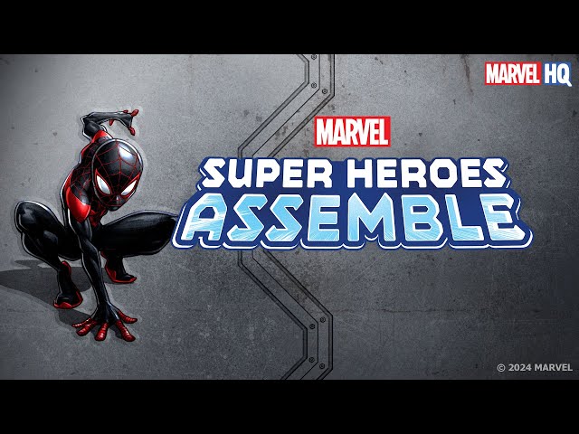 Miles Morales makes some "Spidey" improvements to the Quinjet!