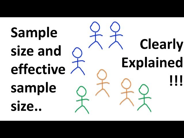 Sample Size and Effective Sample Size, Clearly Explained!!!