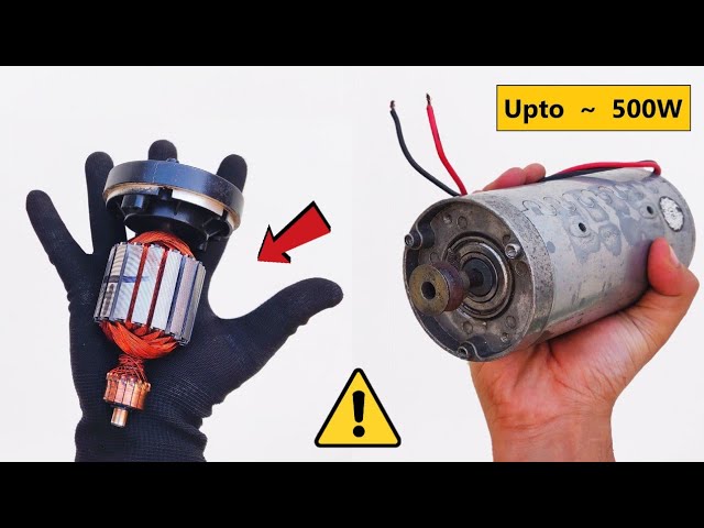 Do Not Throw Away your Water Pump DC Motor Generator 24V