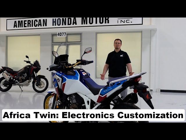 Africa Twin: Electronics Customization