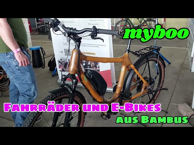 myboo Bambus Fahrräder und E Bikes - Bambusfahrrad unterstützt GHANA